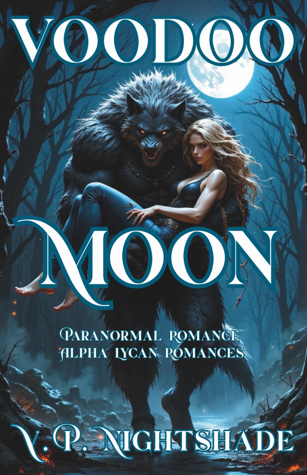 Voodoo Moon: Paranormal Romance - Alpha Lycan Romances (Fangs & Flesh: Short Monster Romance Tales)