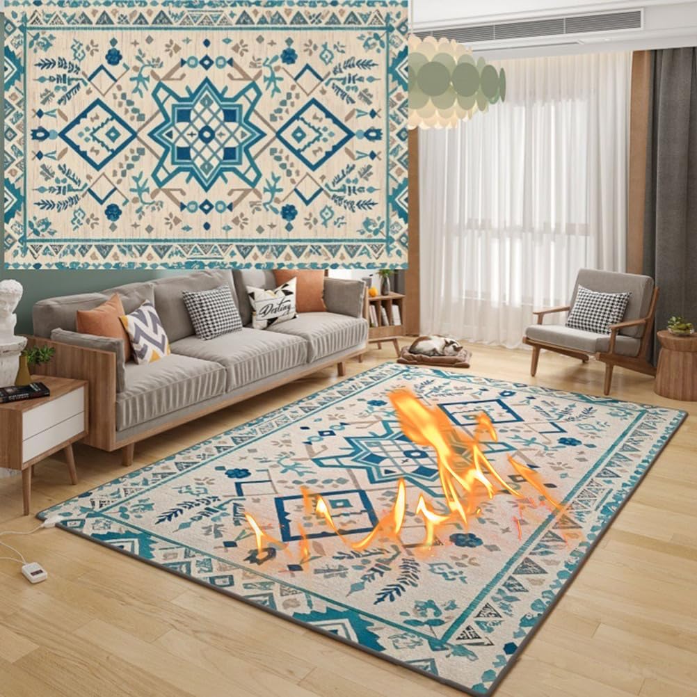 Alfombra calefactable para salón e interiores de grafeno impermeable LY
