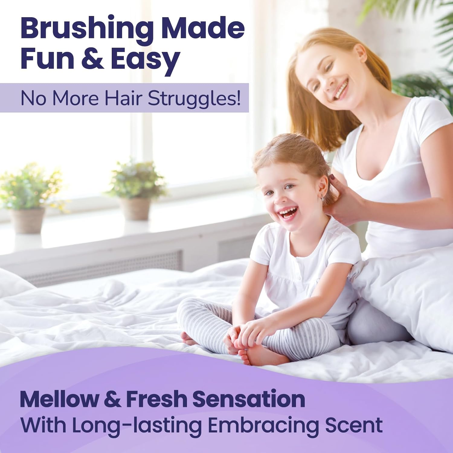 Dr. Fischer Hair Detangler, Cream Leave-In for Children, Rich in Rosemary Oil and Vitamin B5. For an Easy-To-Comb Hair 22 fl.oz. - Twin Pack