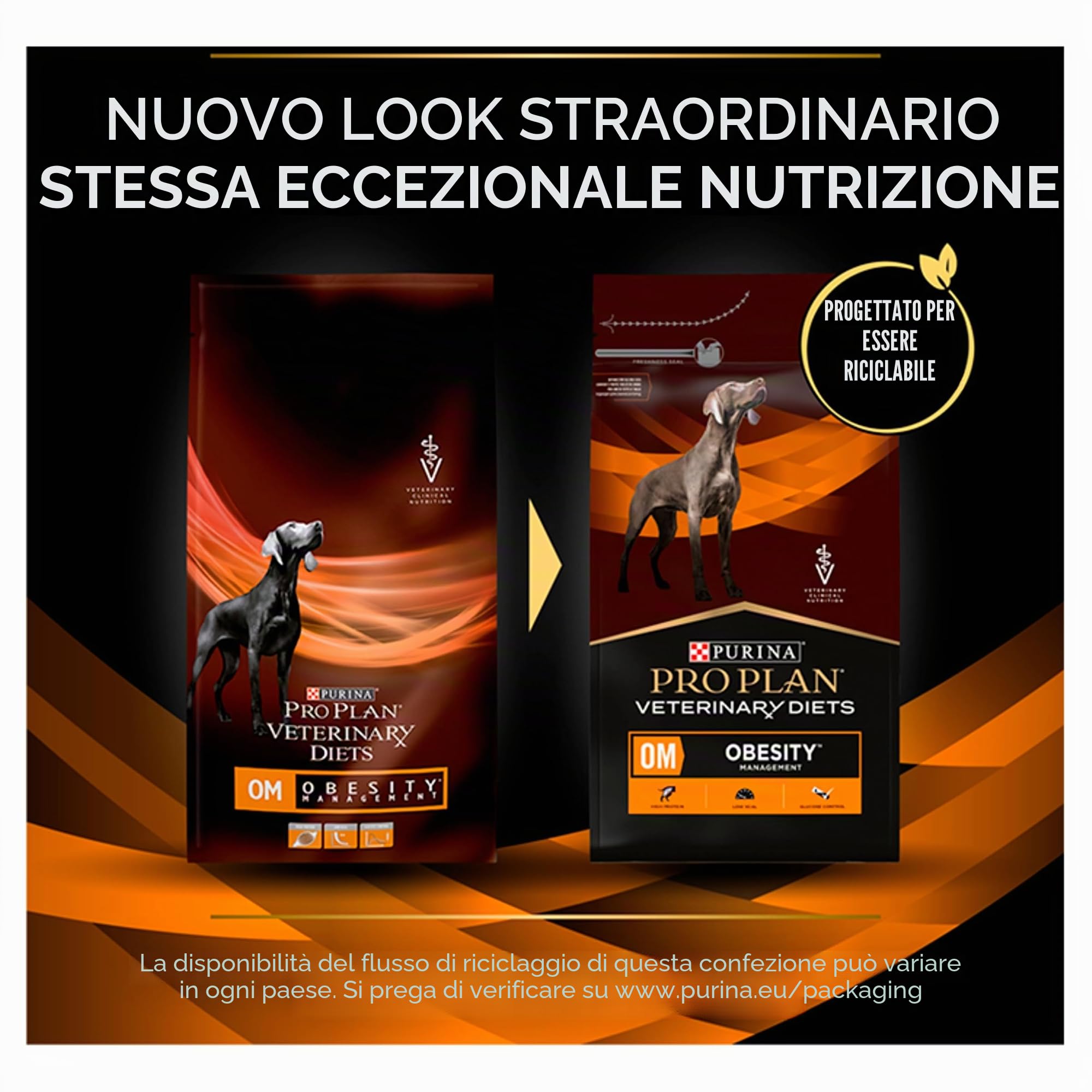 Purina PRO Plan Veterinary Diets Obesity Management Om crocchette Cani 12kg