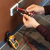INGCO Clamp Meter Auto Ranging Digital Clamp Meter TRMS 6000 Counts Measures AC/DC Voltage AC/DC Current Resistance Capacitance Diode Test Temperature DCM6005