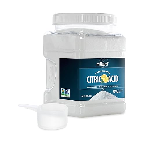 Vista 7 de Milliard Ácido Cítrico - 100% Puro Grado Alimentario Verificado por Proyecto No-OMG (4 Onzas)