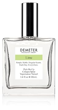 DEMETER Lime 3.4 Oz Cologne Spray, Perfume for Women and Men