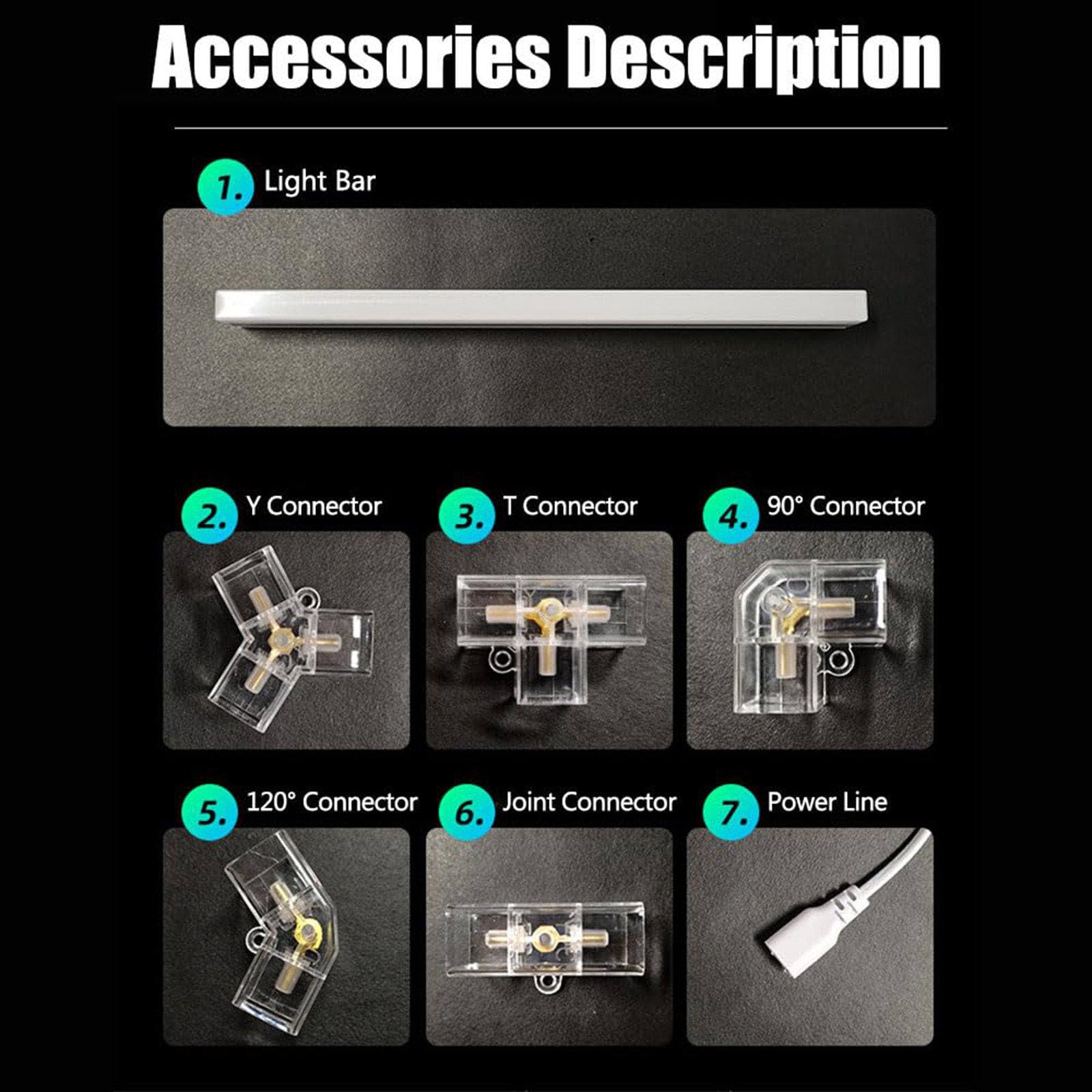 14 Hexagon LED Garage Lights 672W 6500K Hexagon Led Lights for Garage Basement Warehouse Auto Beauty Shop Car — view 8