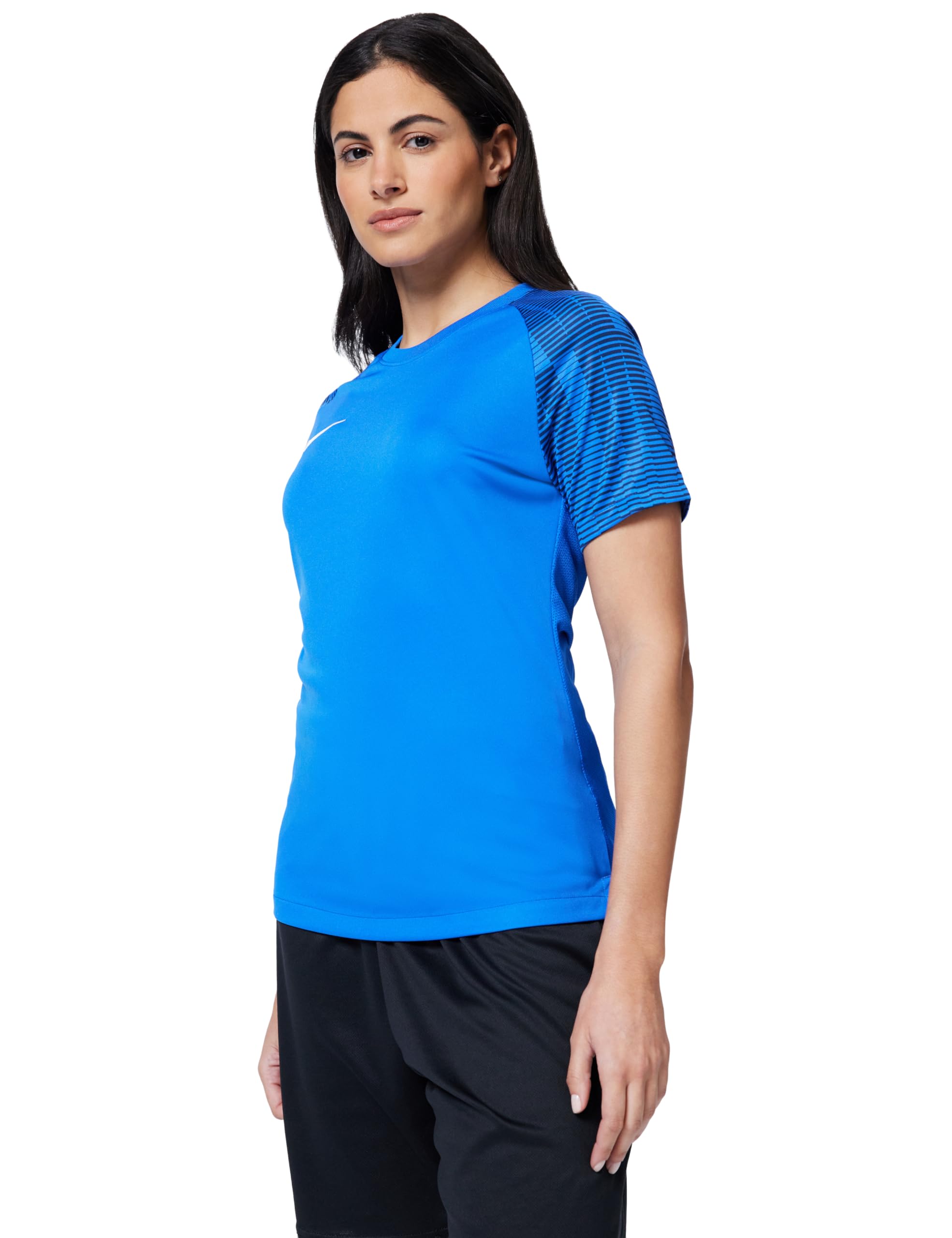 NIKE FZ4887-463 Maglia Academy DF SS W T-Shirt Women's Royal Blue/White Size S