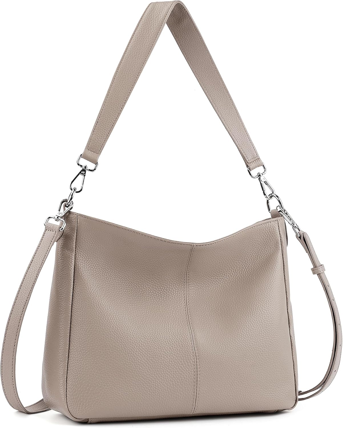 befen Genuine Leather Hobo Bags Purses for Women, Women's Shoulder bag Handbags Crossbody Bag with 2 Shoulder Straps