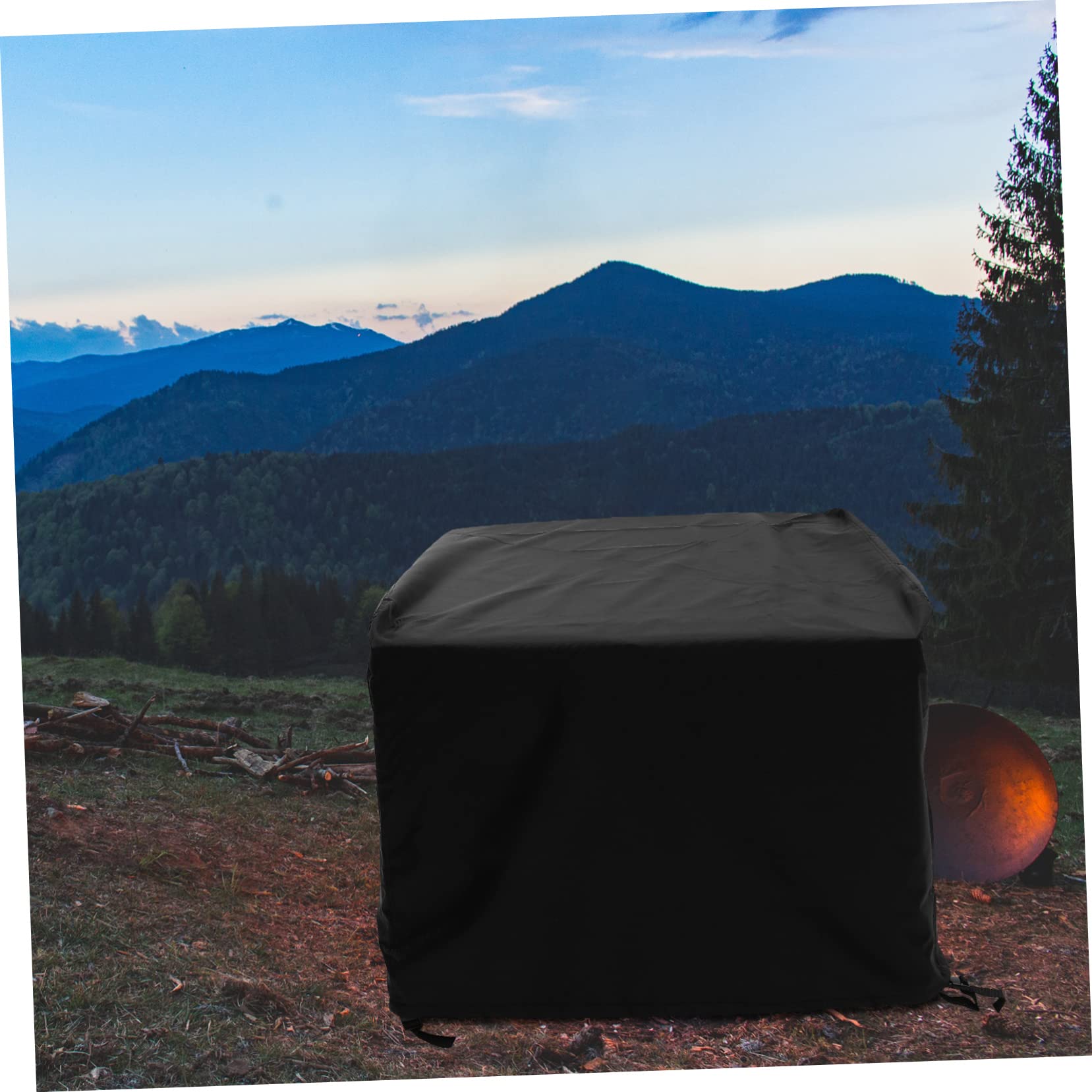 TOYANDONA Funda para Estufa de Barbacoa Funda Protectora para Fogatas Accesorio para Fogata para Barbacoa para Uso al Aire
