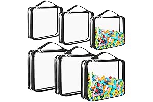 Sanwuta Clear Toy Organizer for Toys and Kids Books