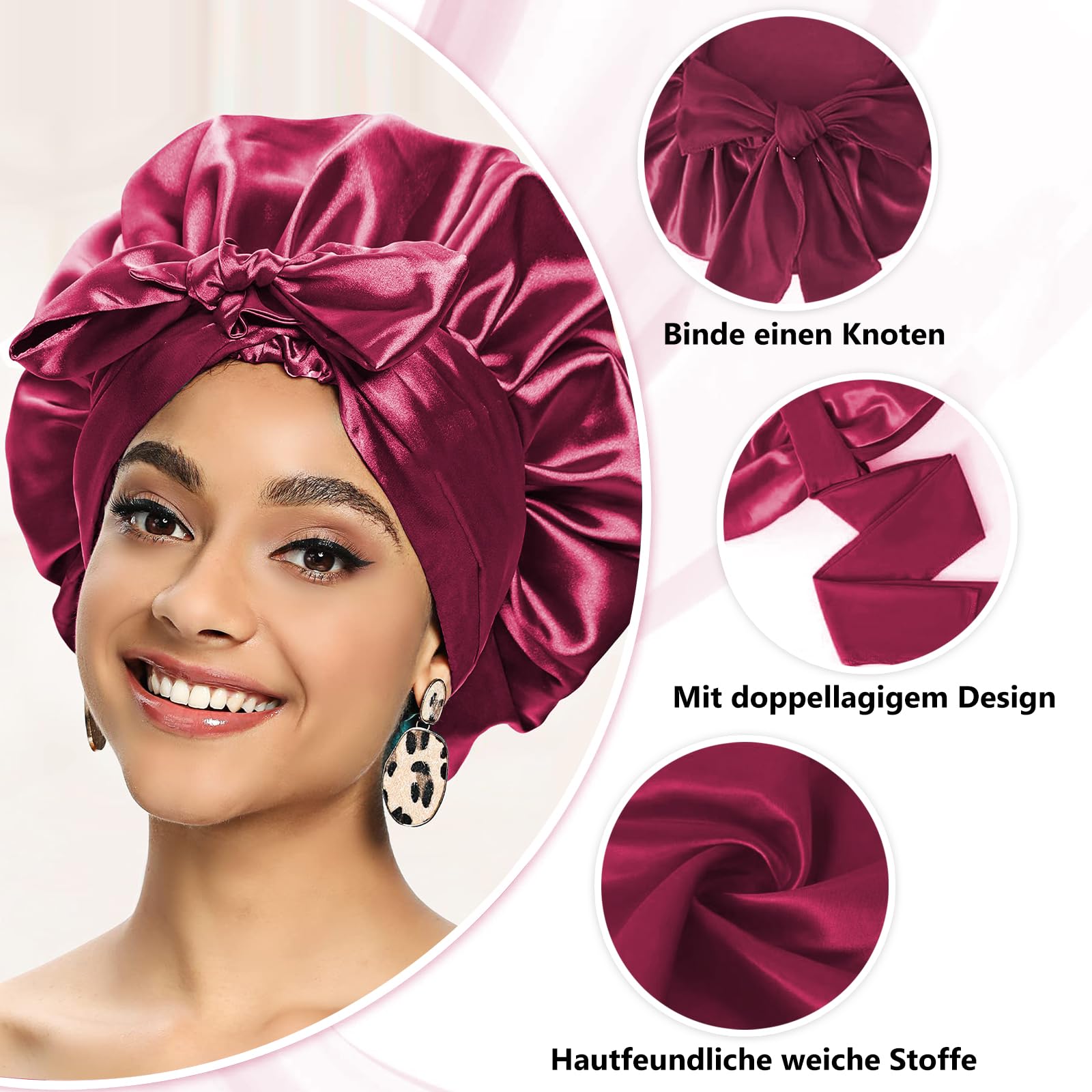 JAONLD Silk Bonnet - Image 3