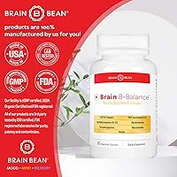 Vista 8 de Brain B Balance: Multivitamínico metilado - Fórmula neurobalance del complejo B metilado - Metilfolato apoya el estado de ánimo.Mind.Memory - 60