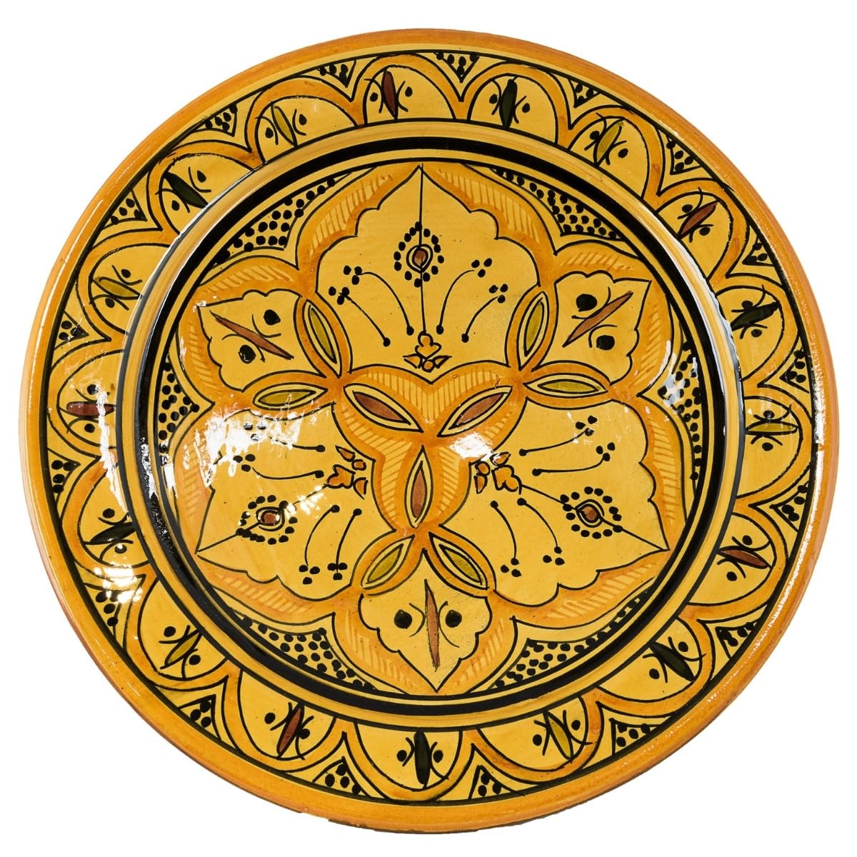 Marrakesch Piatto in Ceramica Orientale Alima