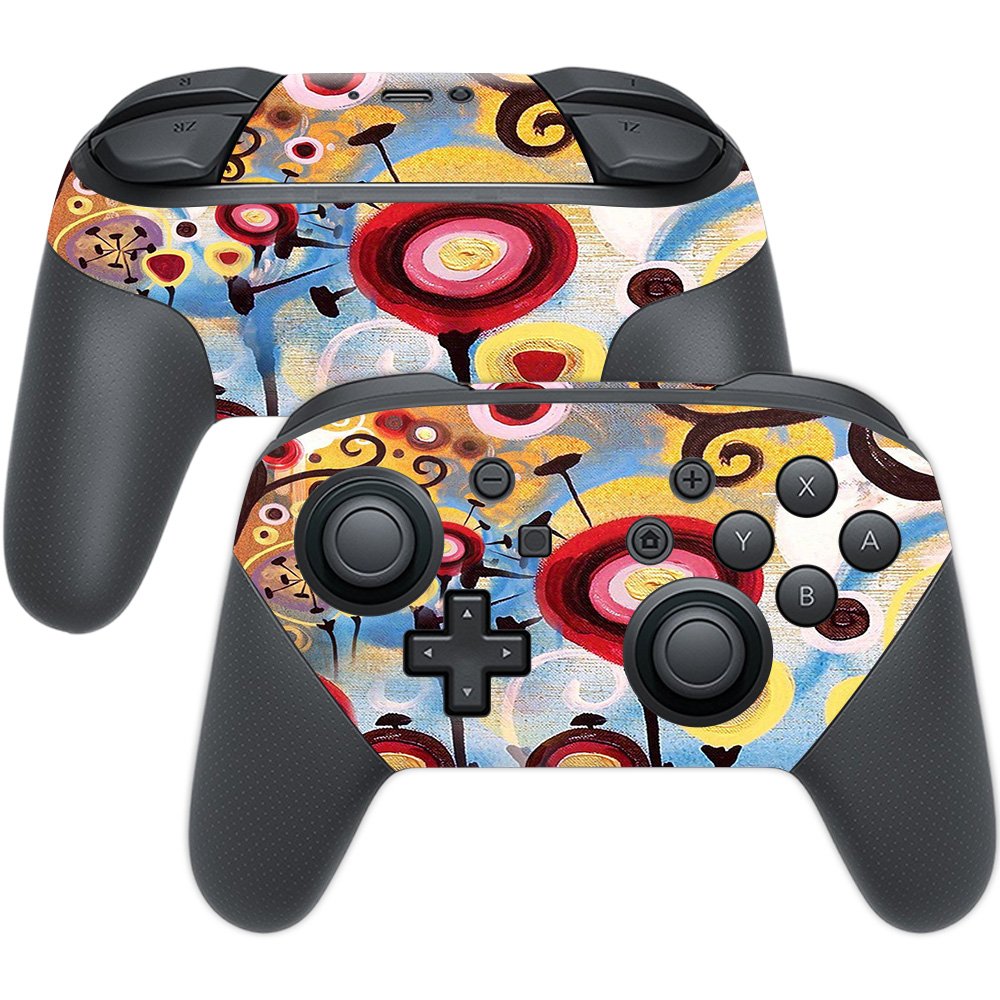 MightySkins Skin Compatible with Nintendo Switch Pro Controller - Nature Dream | Protective, Durable, and Unique Vinyl Decal wrap Cover | Easy to Apply, Remove, and Change Styles | Made in The USA