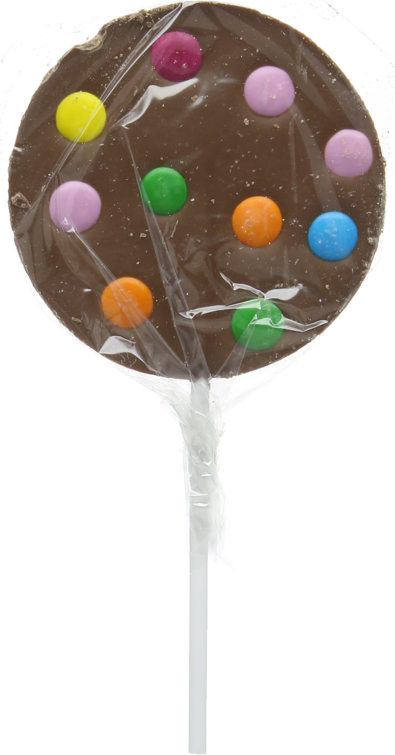 Gwynedd Confectioners Milk Chocolate Lollies with Coloured Chocolate Beans 50 g (Pack of 3)