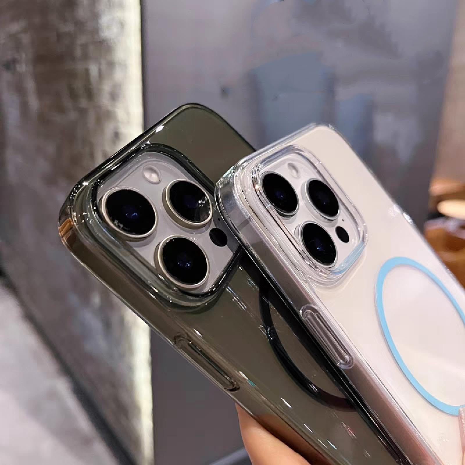 Amazon.co.jp: RNOZX iPhone 14用 透明 超薄型 電話ケース マグネット