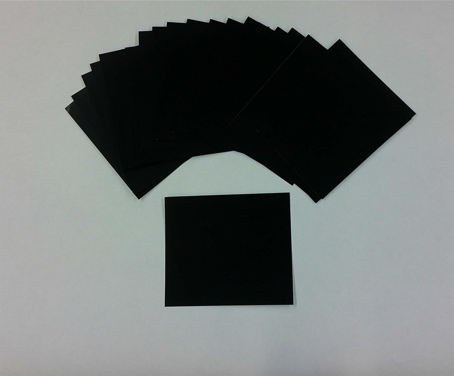 18 Sheets 20” x 2” Self-Adhesive Magic Black™ Solas3™ Infrared Visible (Grade C*) remnant, Weighing a Total of ½ Pound. This Listing is for 18 Individual Sheets 20" x 2”.