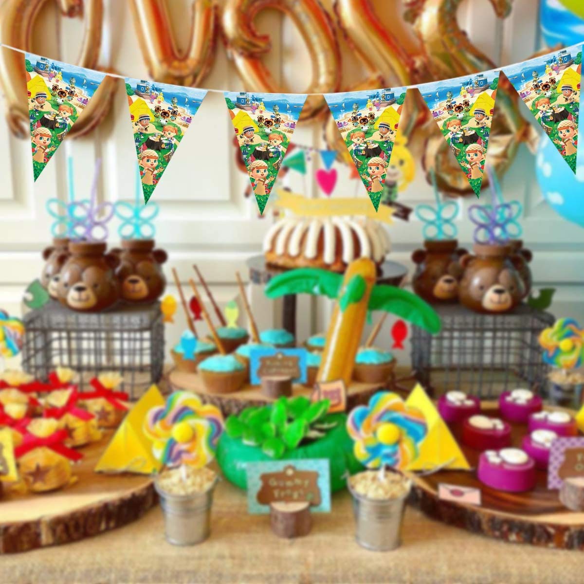 Animal Crossing Birthday Decorations Birthday Party Decorations For