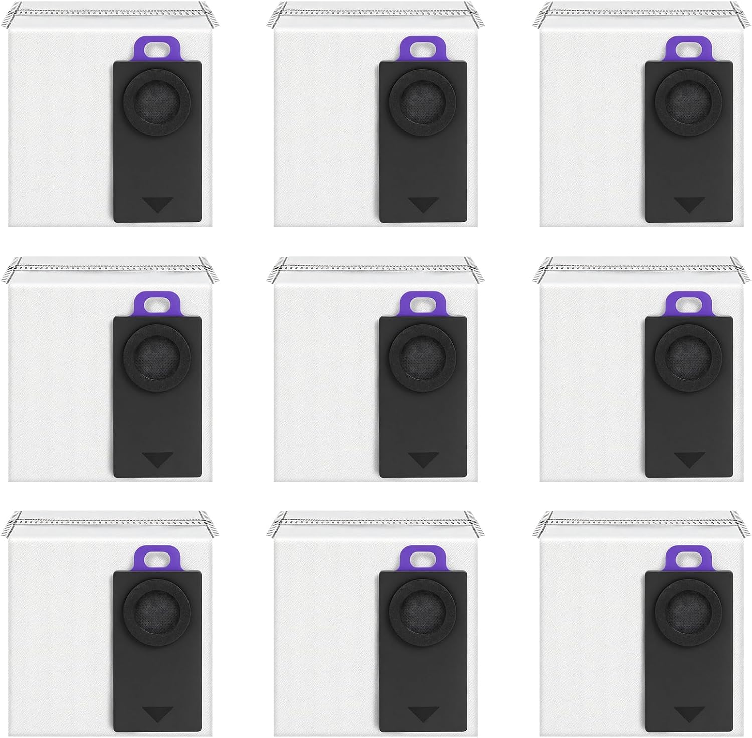 9PCS Vacuum Bags Replacement for NARWAL Flow 2 Robot Vacuum and Mop, Dust Bag Collecting Bags Accessory Parts