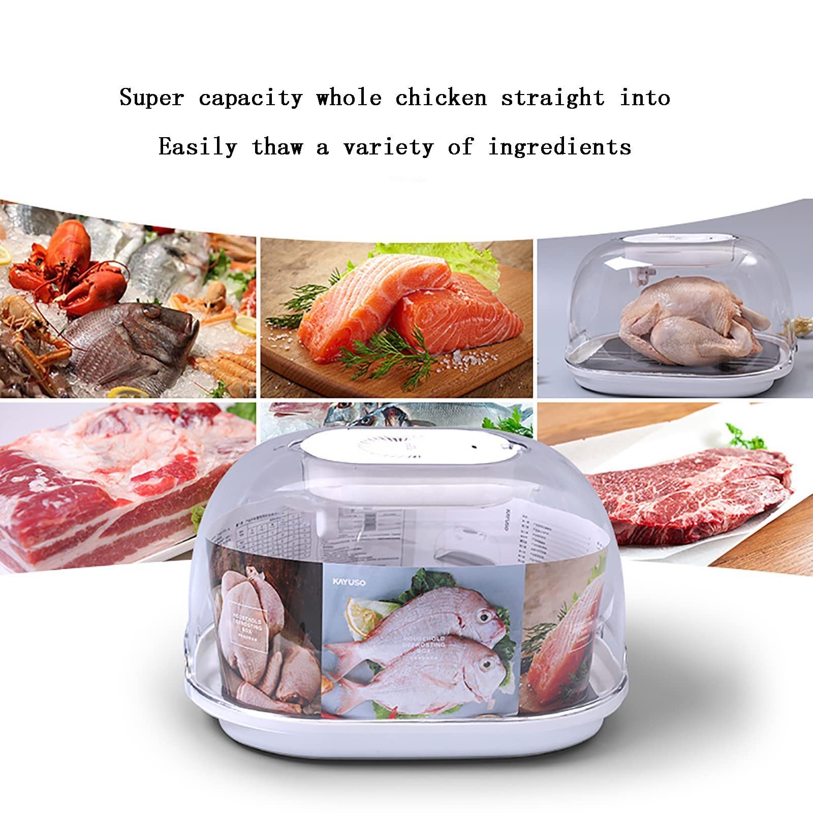 Vassoio Scongelamento Rapido In Alluminio 30x20cm - Per Carne E Alimenti Surgelati - Foto 9