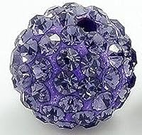 Vista 20 de Bolas de discoteca de 0.394 in de cuentas de arcilla de cristal checo Shamballa pavimenta calidad premium