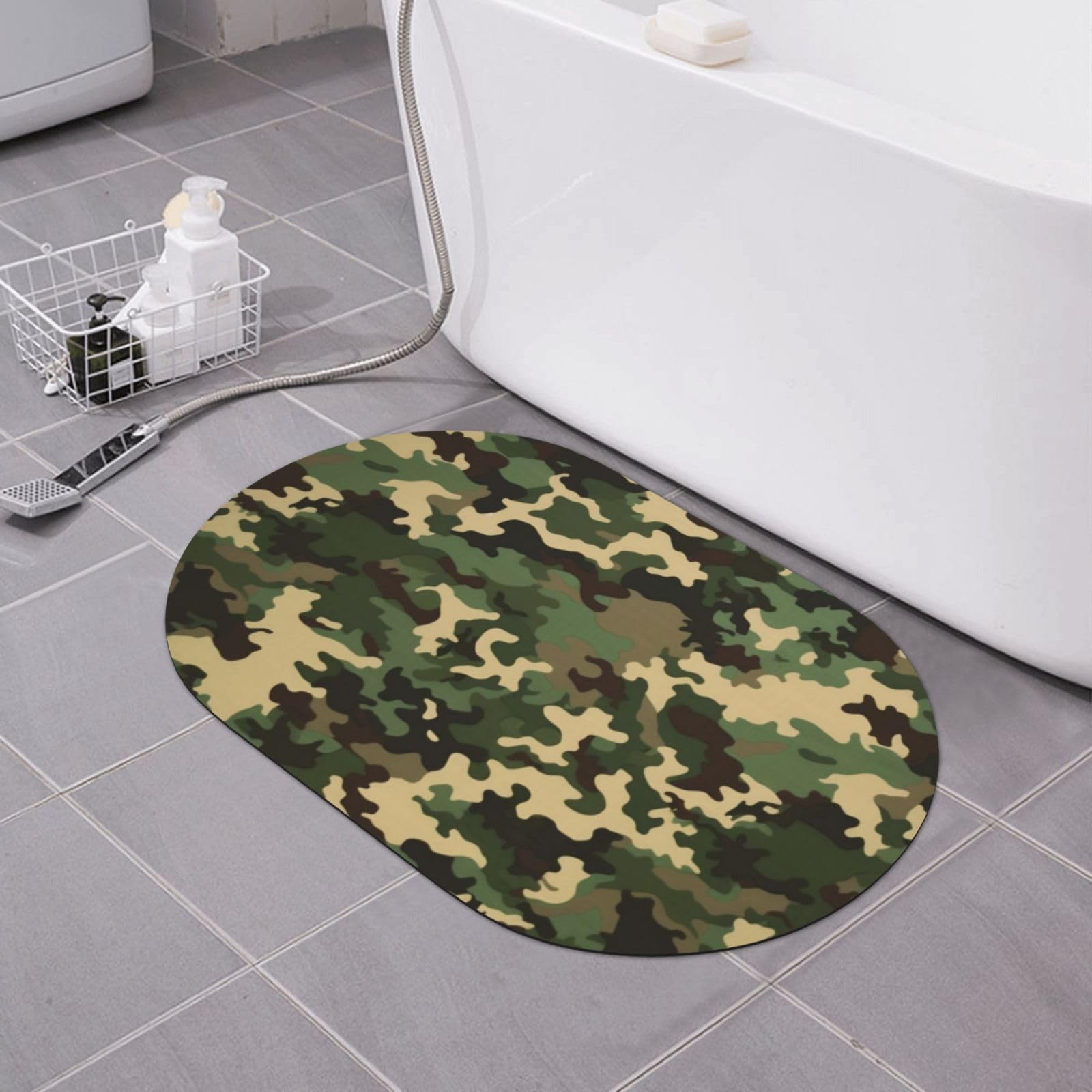 Tapis de bain antidérapant BONDIJ à séchage rapide et super absorbant