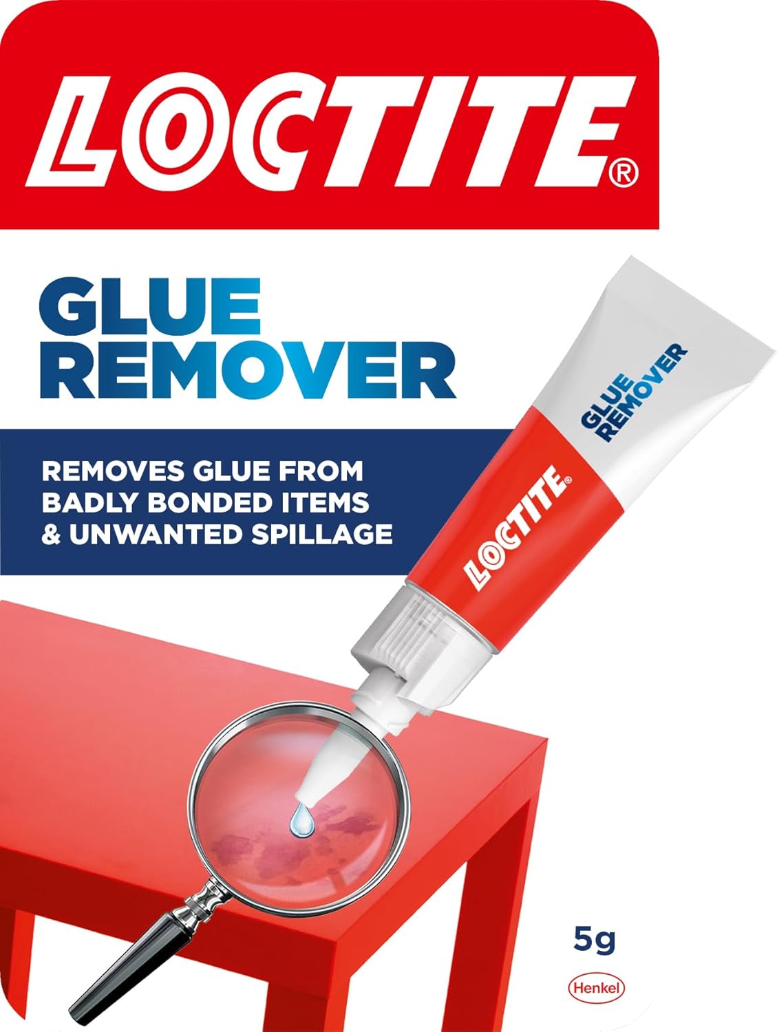 Loctite Glue Remover, Effective Adhesive Remover for Correcting Badly