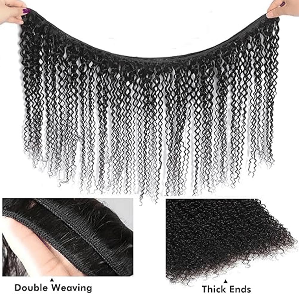 Parrucca da donna brasiliana riccia, riccia, #1B, colore nero naturale, con perdita minima di capelli, per donne, 35,6 cm, 35,6 cm