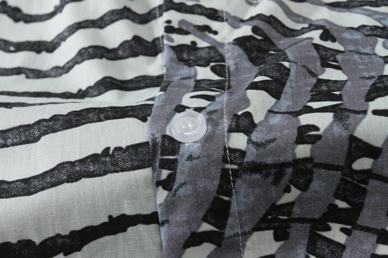 SSLR Hawaiian Shirt for Men Short Sleeve Button Down Shirts Summer Beach Shirts - Image 5