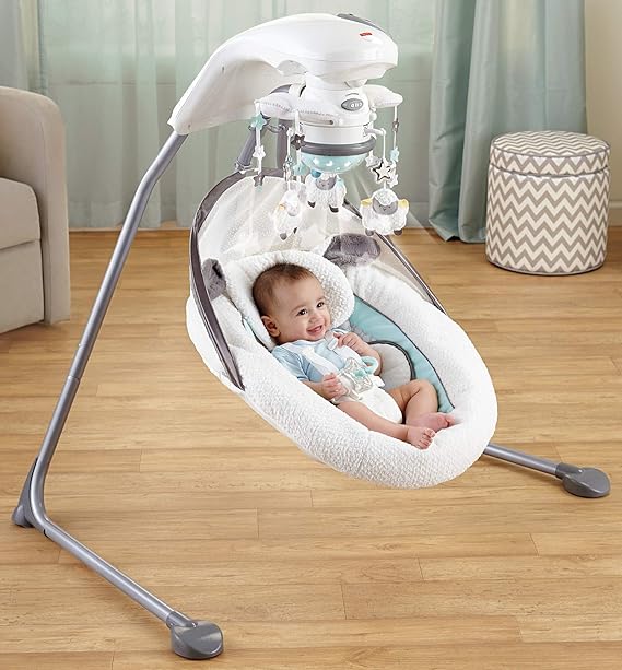 fisher price baby swing lamb