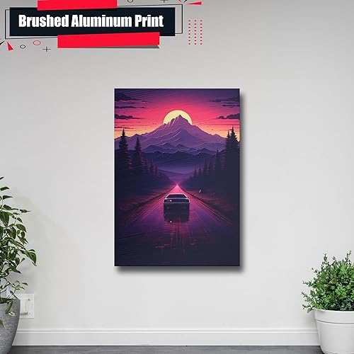 Miniatura 4 de Unique Synthwave Style Retro Art, 80s style art, framed poster print, guest room art, cool living room art, Minimalist Wall Art, poster