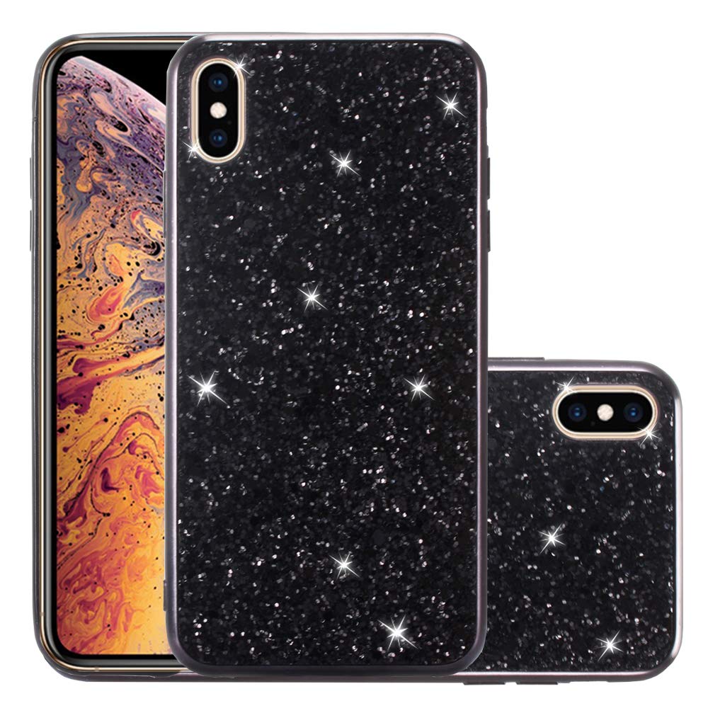 Ip Xphone Xmax Case Compatible With Iphone Xs Max Luxury Cases Girly Cell I Phone Cover Xsmas Ipone Iph Bling Fundas Para 10 Xmas 6 5 Inch Black Buy Online In Aruba At