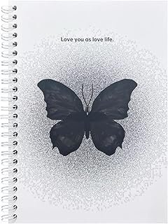 Reusable Sticker Book Collecting Album Blank Sticker Storage Book for Adults 40 Sheets A5 Size Release Paper Sticker Collection Book for Sticker Keeper Holder (Butterfly)