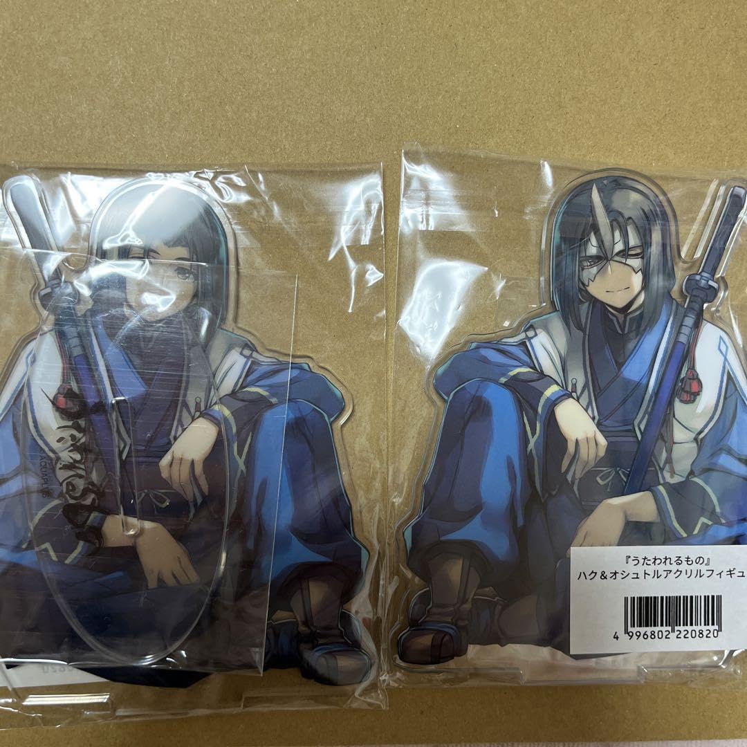 Amazon.co.jp: うたわれるもの ハク&オシュトル アクリル