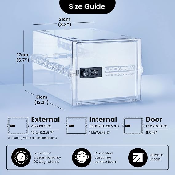 Lockabox OneTM Crystal, Jet, Opal White & Medi Green Bundle | Lock Boxes