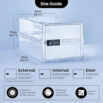 Lockabox OneTM Crystal, Jet, Opal White & Medi Green Bundle | Lock Boxes