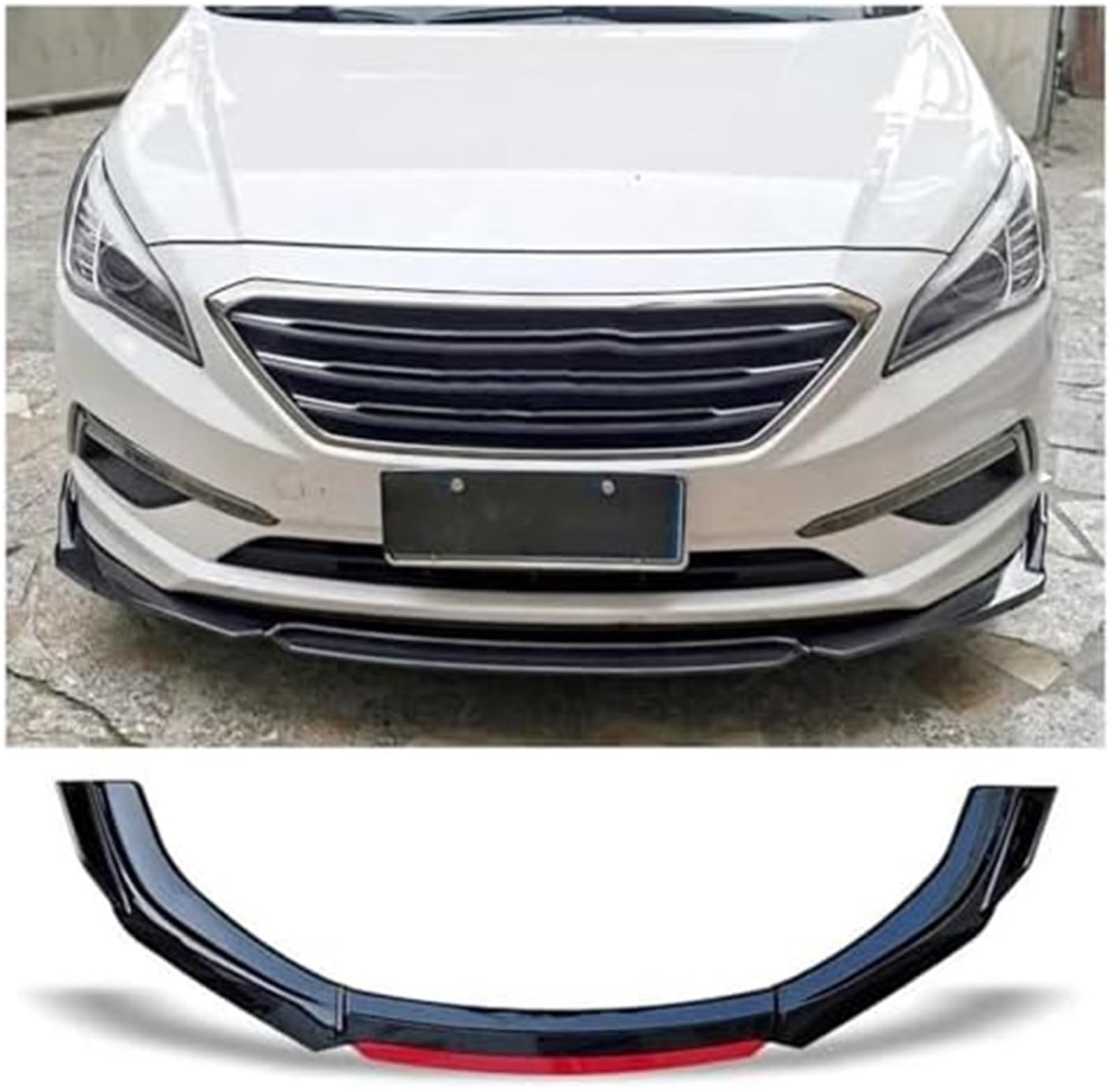 Splitter, dla dla Hyundai, dla dla Sonata 2015-2017 Przedni
