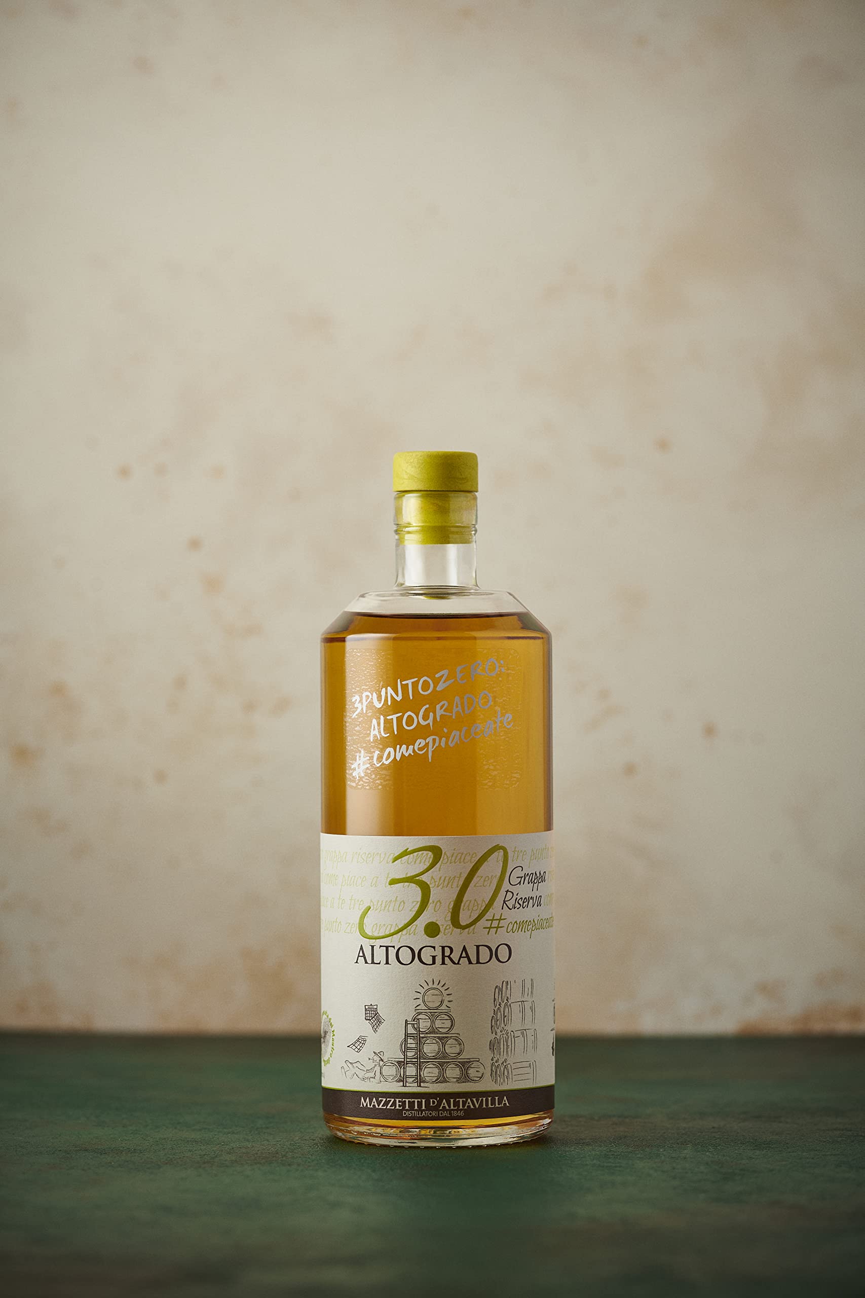 Mazzetti d'Altavilla - Linea 3.0 - Grappa ALTOGRADO High grade 70 cl