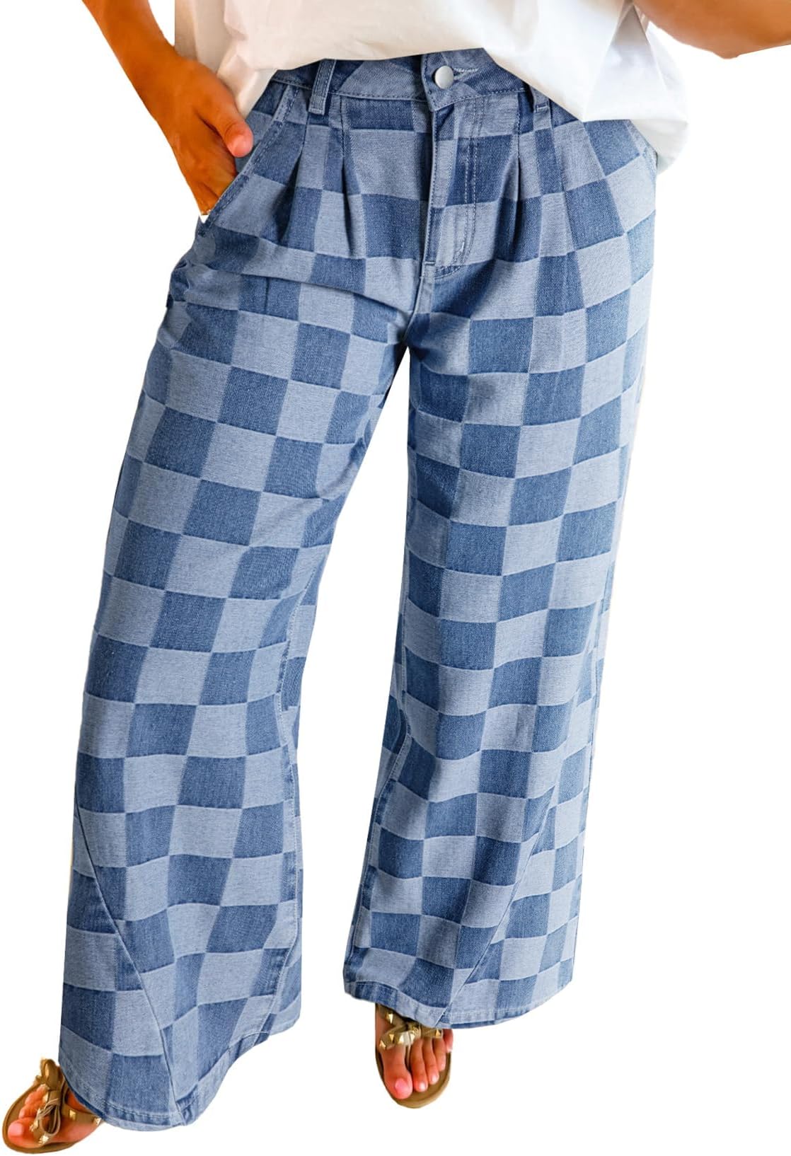 old navy striped jeans