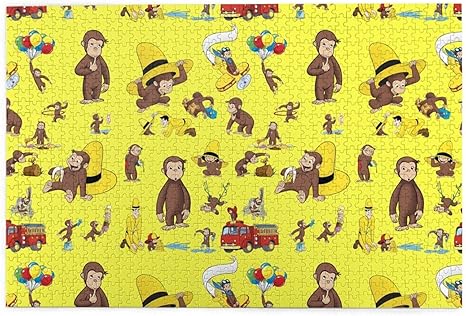 Amazon ジグソーパズル1000ピースパズルおさるのジョージ 大人のためのジグソーパズル子供のための脳チャレンジパズルセット子供教育ゲームエンターテイメントギフト 50x75cm ジグソーパズル おもちゃ Amazon ジグソーパズル1000ピースパズルおさるのジョージ 大人のためのジグソーパズル子供のための脳チャレンジパズルセット子供教育ゲームエンターテイメントギフト 50x75cm ジグソーパズル おもちゃ