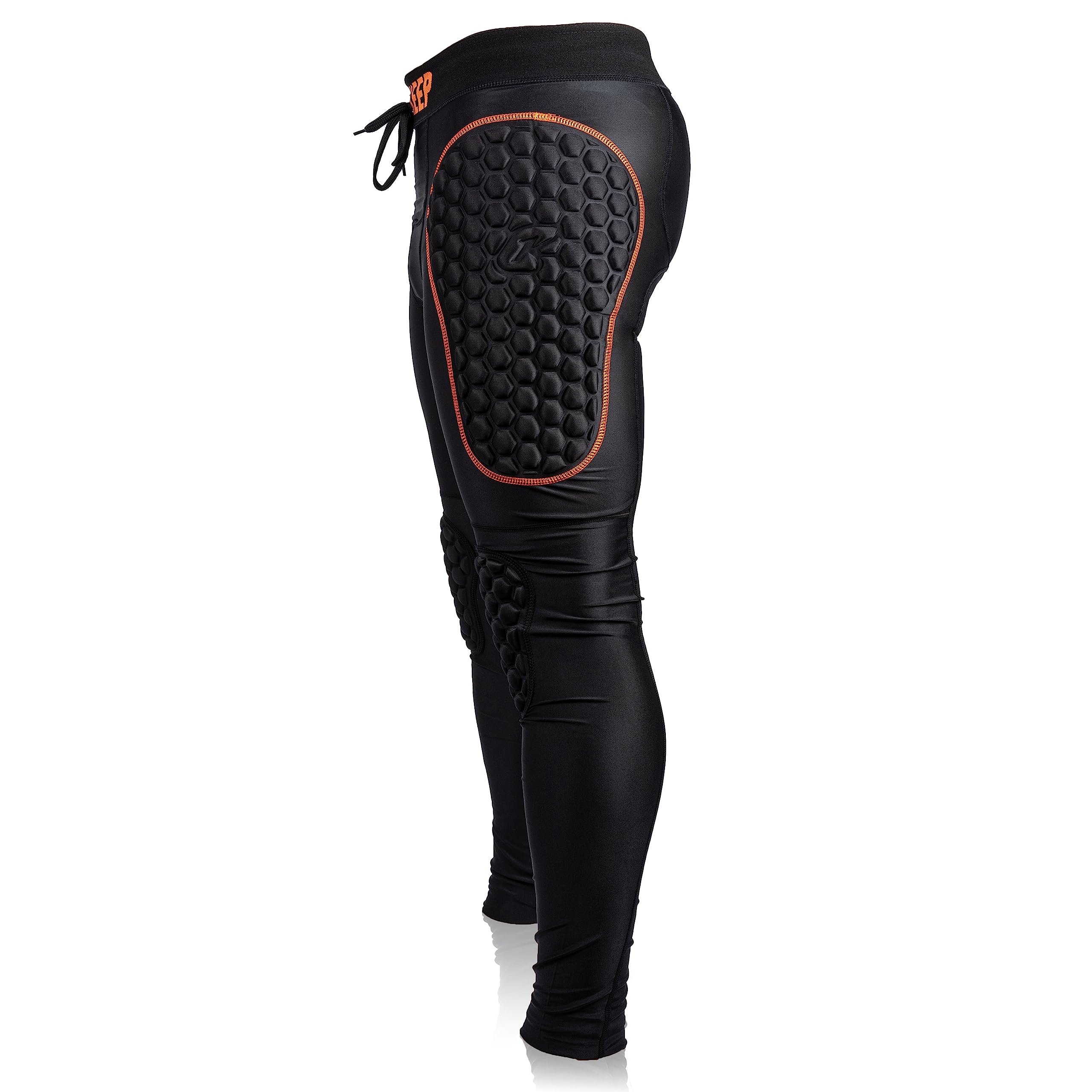 CATCH & KEEP Torwart Unterziehhose lang - Fußball Anti-Verbrennungs-Torwarthose - Sporthose mit Kompressionsfunktion und atmungsaktivem Material