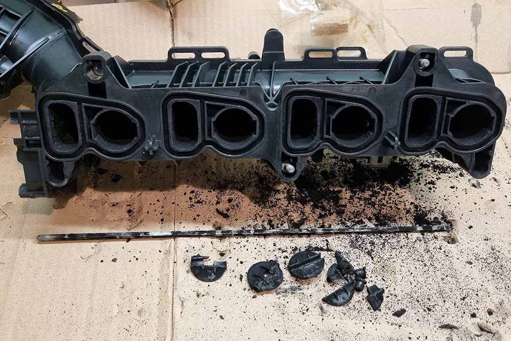 Kit di riparazione per valvole Swirl con tappi e guarnizioni per BMW con motori diesel B47 da 2.0