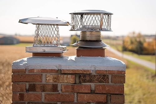 Miniatura 6 de Sellador de corona de chimenea sellador cepillable fija las tapas de la chimenea agrietadas y evita fugas de chimenea