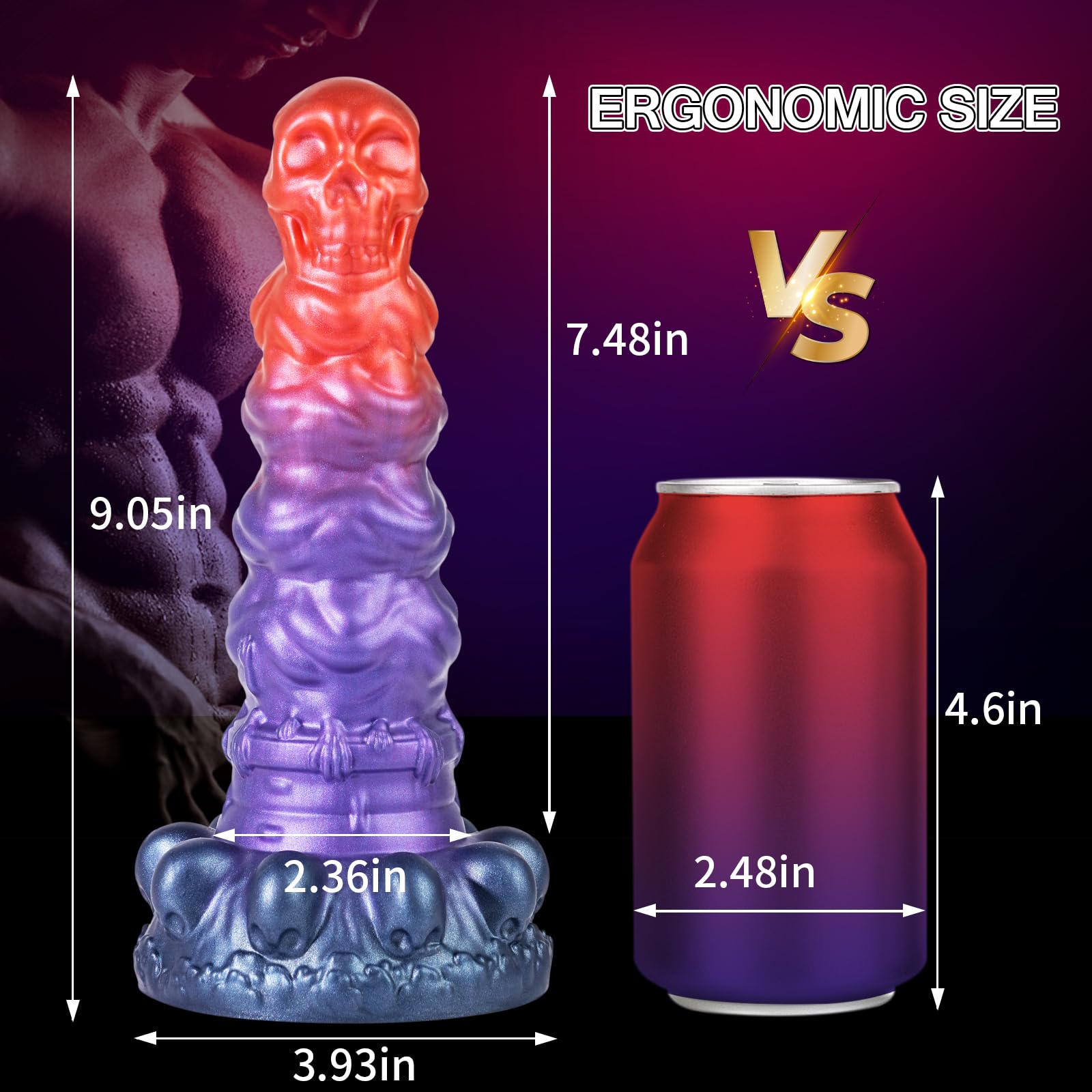 Amazon.com: Monster Dildo, Fantasy Dildo, Silicone Alien Dildo, 9 Inch Anal  Dildo Anal Plug for U & G-spot, Anal Toys with Strong Suction Cup, Fantasy  Dildo Adult Sex Toys & Games for