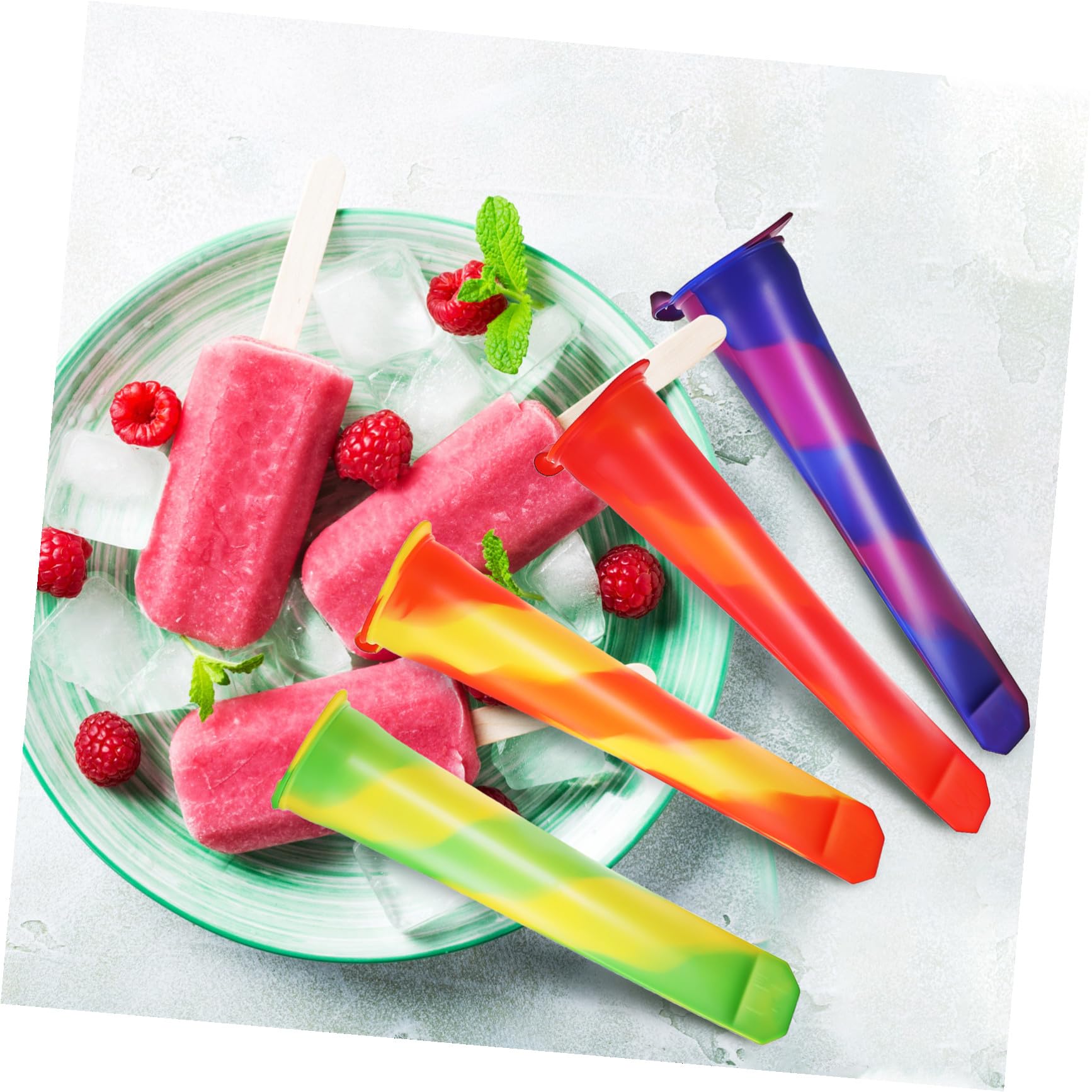Halloween Feier Eiscreme Eis Am Stiel Joghurt Tuben Formen 12 Stück Silikon