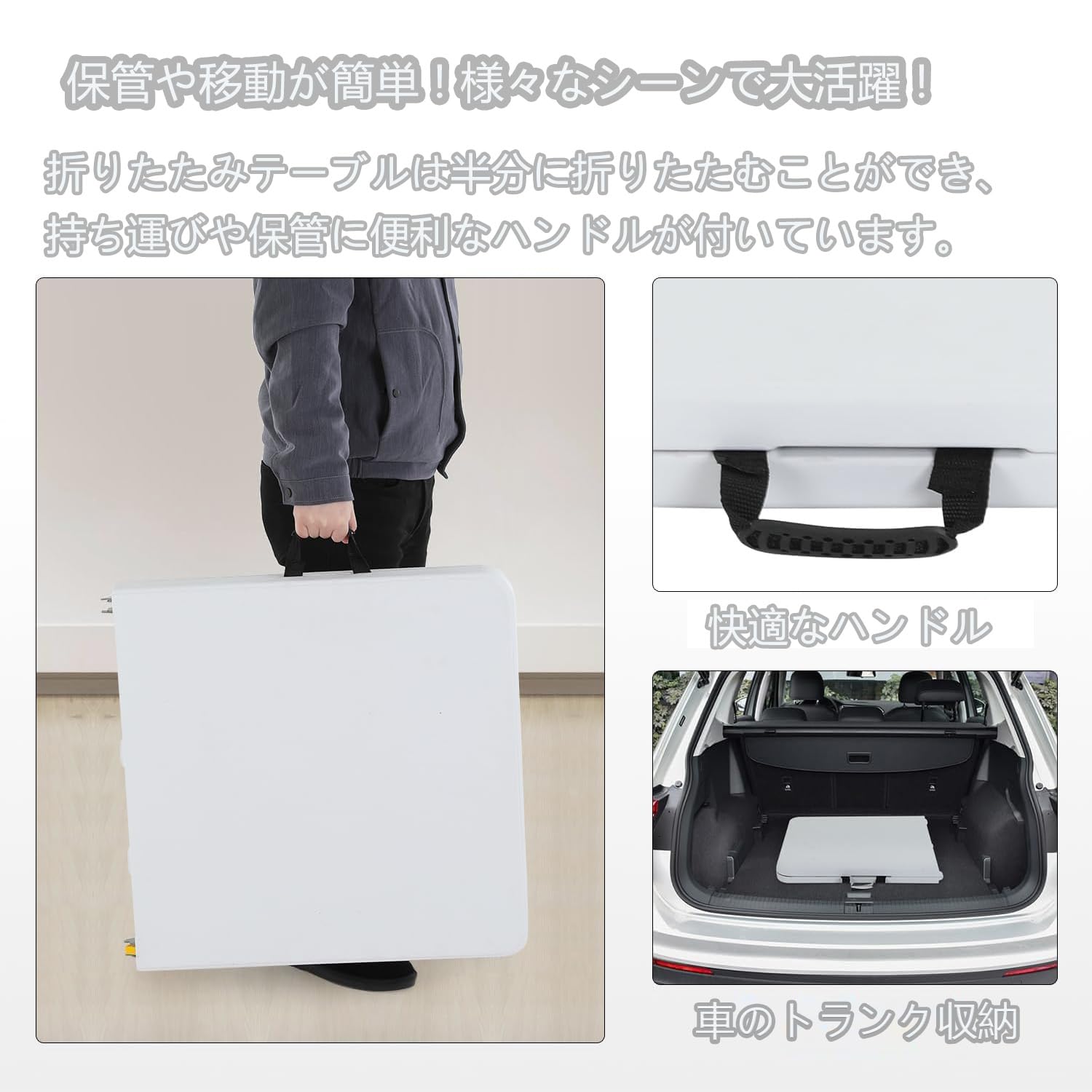 Amazon | 折りたたみテーブル アウトドア テーブル BBQ 折りたたみ