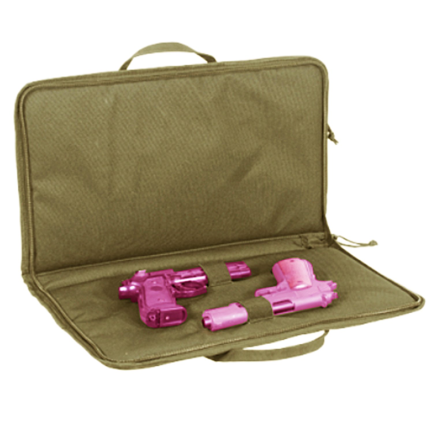 VooDoo Tactical 20-0098007000 Enlarged Pistol Case, Coyote, One Size