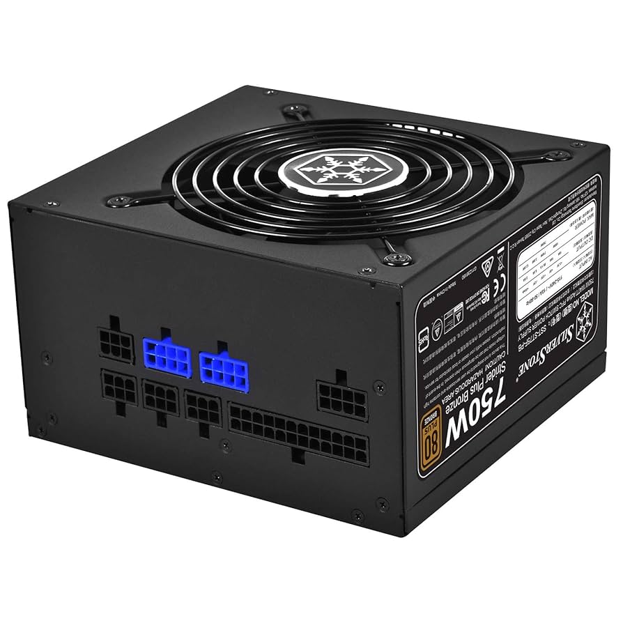 未使用 SilverStone PC電源 ST75F-GS 750W /Gold Amazon | SilverStone 80 PLUS GOLD認証 ATX電源 750W フル