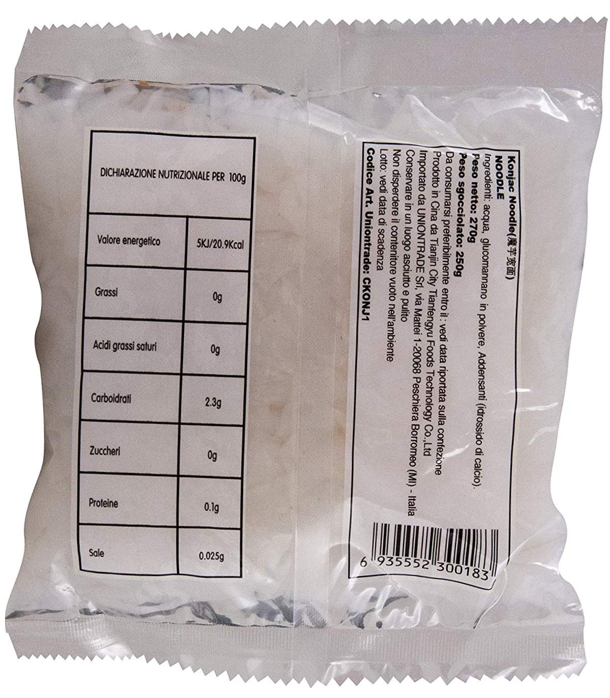 Tagliatelle di Konjac - 24 Confezioni da 250g