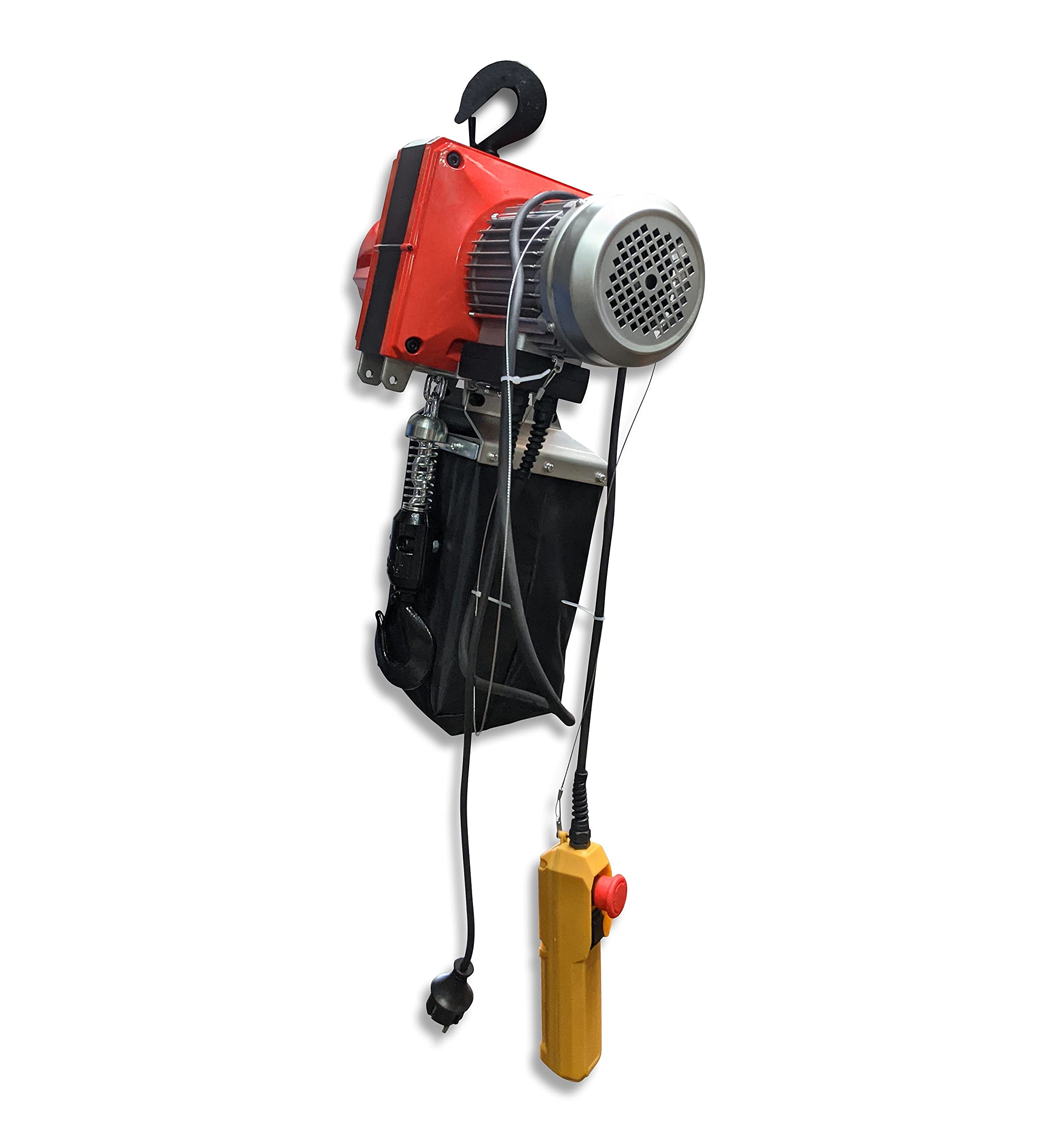 Elevador eléctrico de cadena de 990 kg, con cadena de acero de 3 metros, 230 V
