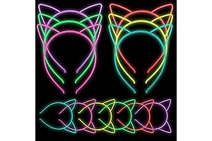 Glow Dark Cat Ear Headbands