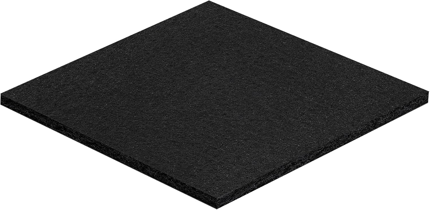 Oil Drain Splash Pad 5 Pcs 15 inch Diameter Oil Pan Splash Guard, Anti Splash Oil Drain Mat, No Splatter Oil Pad Fits Most Oil Drains - Round, Black